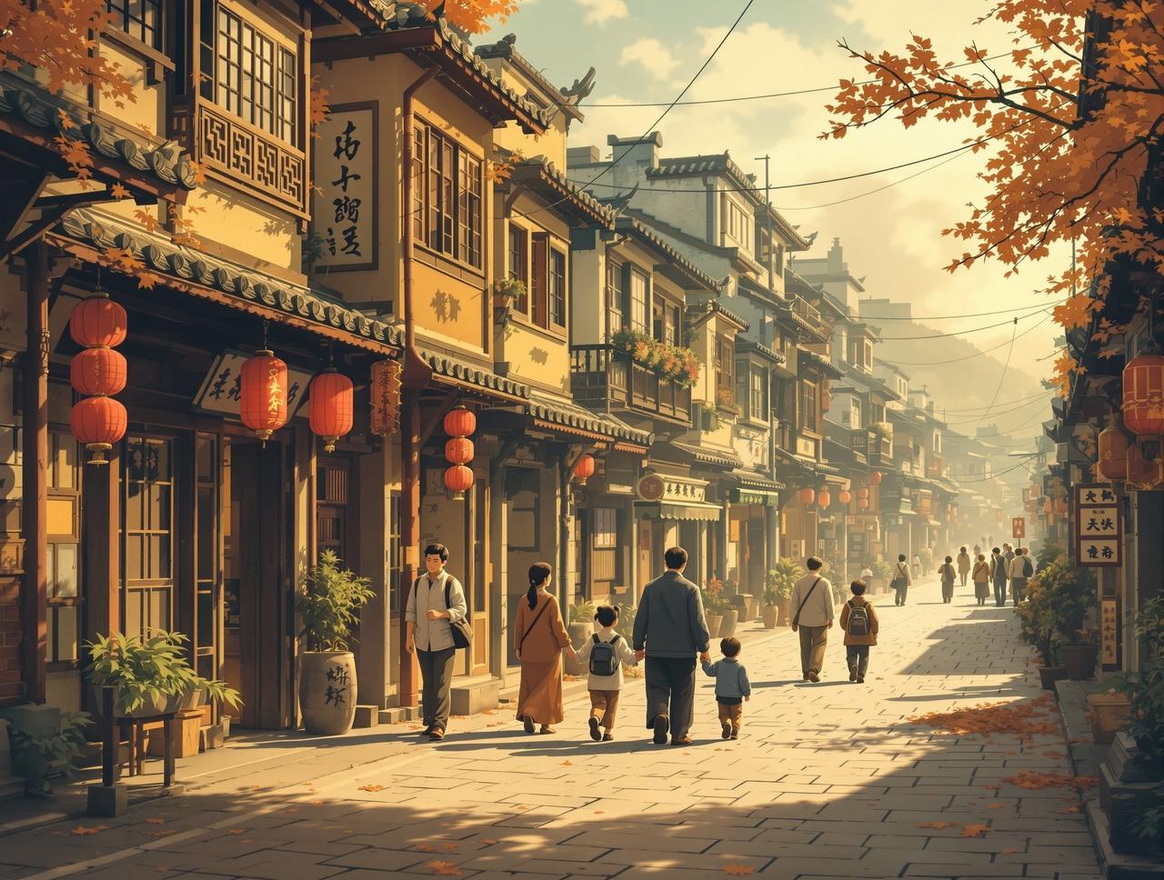 自研原创IP《长街故事》系列 - ai片库 自研原创IP《长街故事》系列 - ai片库作品案例